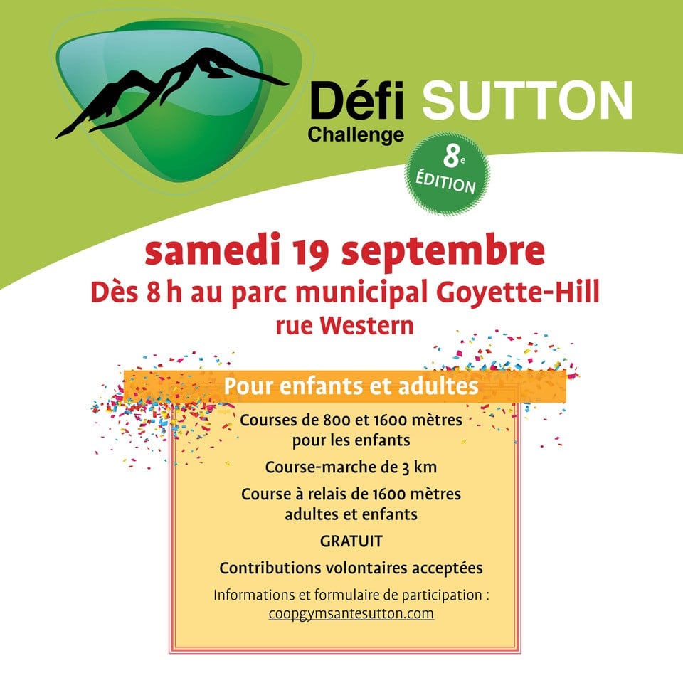 Défi Sutton fr. 2026